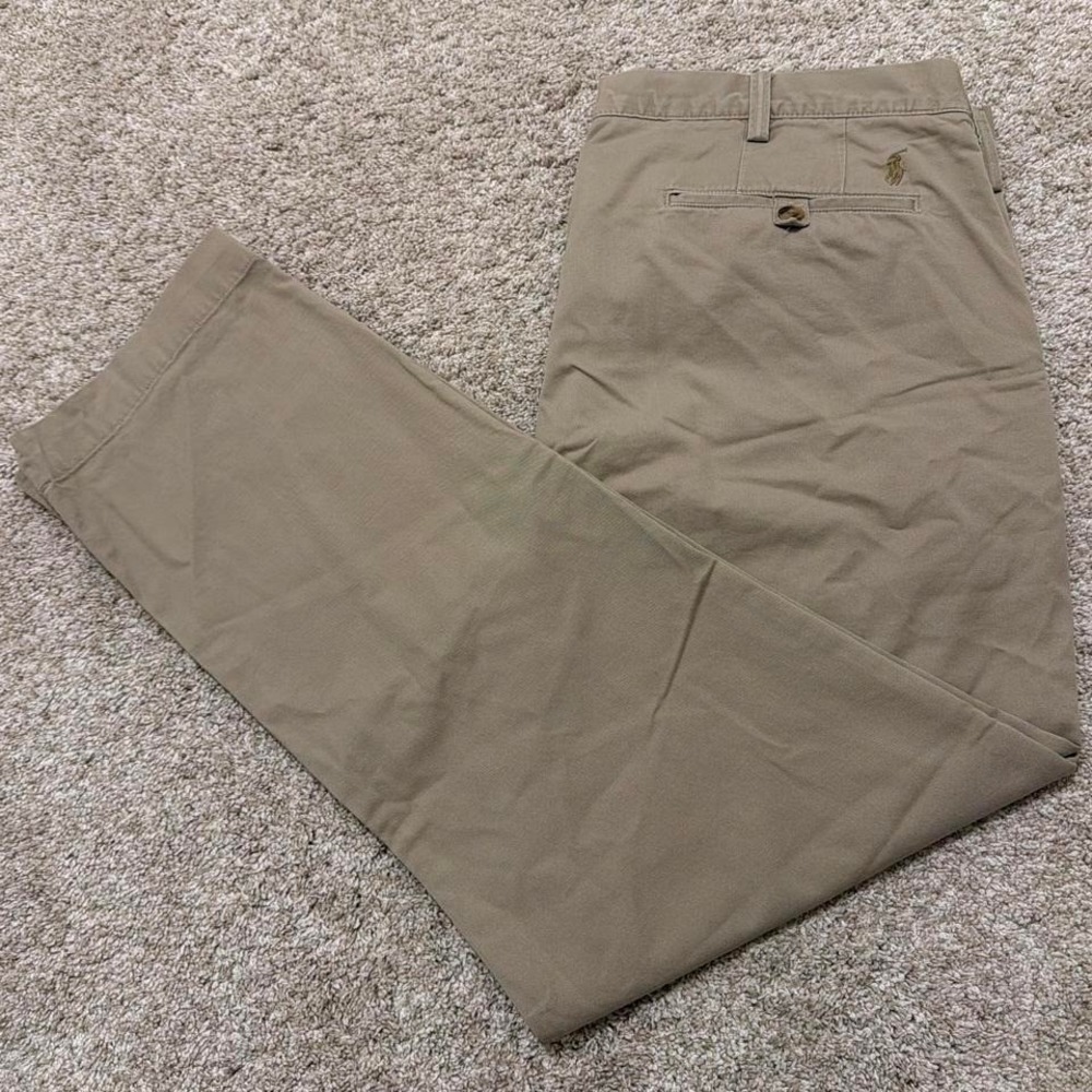 Vintage Polo Ralph Lauren Chino Pants | Khaki | 36x30